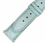 Hadley Roma 21 MM Matte Baby Blue Alligator Leather Strap