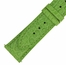 Hadley Roma 21 MM Matte Lime Green Alligator Leather Strap