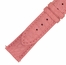 Hadley Roma 21 MM Matte Pink Alligator Leather Strap