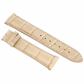 Hadley Roma 21 MM Matte Tan Alligator Leather Strap Hadley Roma 21 MM Matte Tan Alligator Leather Strap