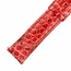 Hadley Roma 21 MM Rose Red Alligator Leather Strap
