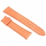 Hadley Roma 21 MM Shiny Orange Lizard Leather Strap