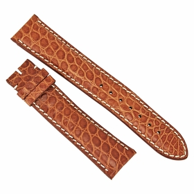 Hadley Roma 21 MM Matte Tan Alligator Leather Strap Hadley Roma 21 MM Matte Tan Alligator Leather Strap