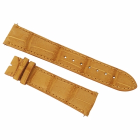 Hadley Roma 21 MM Tan Nubuck Alligator Leather Strap Hadley Roma 21 MM Tan Nubuck Alligator Leather Strap