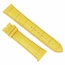 Hadley Roma 21 MM Yellow Alligator Leather Strap
