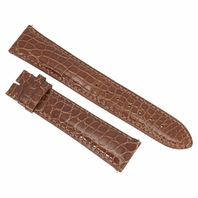 Hadley Roma 21MM Brown Alligator Leather Strap Hadley Roma 21MM Brown Alligator Leather Strap