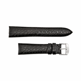 Hadley Roma 22mm Genuine Matte Alligator Black Strap Hadley Roma 22mm Genuine Matte Alligator Black Strap