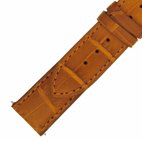 Hadley Roma 24 MM Matte Honey Alligator Leather Strap Hadley Roma 24 MM Matte Honey Alligator Leather Strap