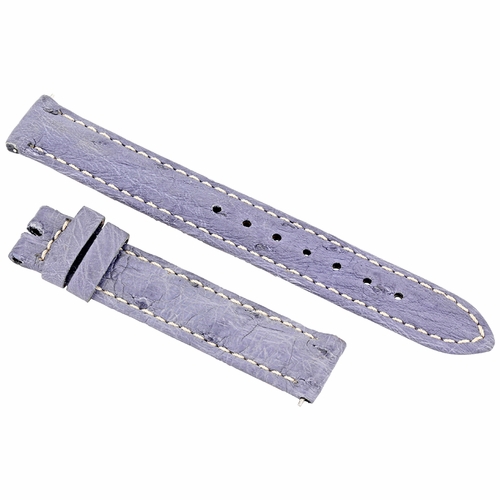 Hadley Roma Agate Grey Ostrich 14 MM Strap