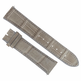 Hadley Roma Grey 21 MM Alligator Leather Strap Hadley Roma Grey 21 MM Alligator Leather Strap