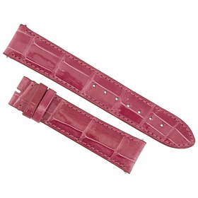 Hadley Roma Hot Pink 20 MM Alligator Leather Strap Hadley Roma Hot Pink 20 MM Alligator Leather Strap