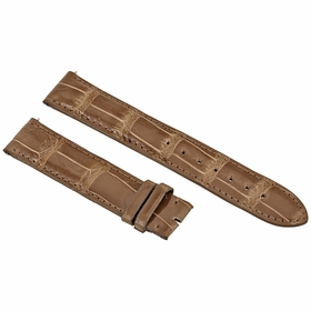 Hadley Roma Khaki 19 MM Alligator Leather Strap Hadley Roma Khaki 19 MM Alligator Leather Strap