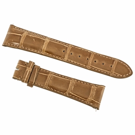 Hadley Roma Khaki 22 MM Alligator Leather Strap Hadley Roma Khaki 22 MM Alligator Leather Strap