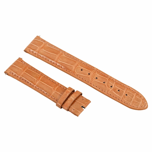 Hadley Roma Light Pink 20 MM Alligator Leather Strap