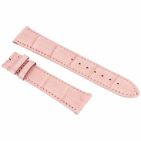 Hadley Roma Light Pink 21 MM Alligator Leather Strap Hadley Roma Light Pink 21 MM Alligator Leather Strap