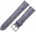 Hadley Roma Matte Agate Grey 21 MM Ostrich Leather Strap