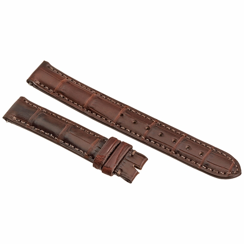 Hadley Roma Matte Brown 14 MM Alligator Leather Strap