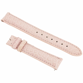 Hadley Roma Pink 16 MM Alligator Leather Strap Hadley Roma Pink 16 MM Alligator Leather Strap