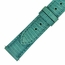Hadley Roma Shiny Teal Lizard Leather Strap