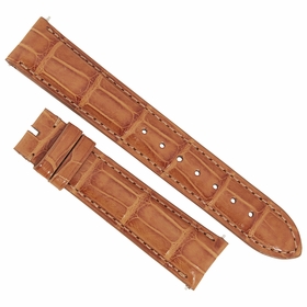 Hadley Roma Tan Alligator 18 MM Leather Strap 18AB31U Hadley Roma Tan Alligator 18 MM Leather Strap 18AB31U