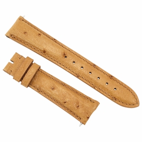 Hadley Roma Tan Ostrich Leather Strap Hadley Roma Tan Ostrich Leather Strap