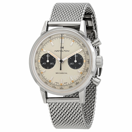 Hamilton H38429110 Intra-Matic Mens Chronograph Hand Wind Watch