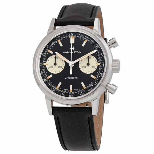 Hamilton H38429730 American Classic Intra-Matic Mens Chronograph Hand Wind Watch