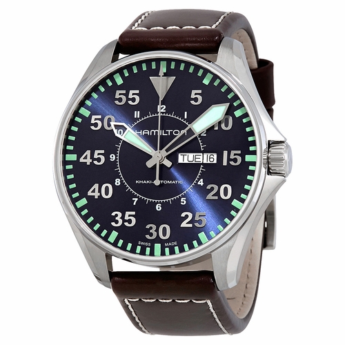 Hamilton H64715545 Khaki Aviation Pilot Mens Automatic Watch
