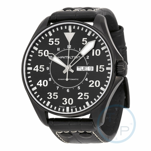 Hamilton H64785835 Khaki King Pilot Mens Automatic Watch