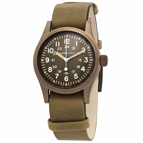 Hamilton H69449861 Khaki Field Mechanical Mens Hand Wind Watch