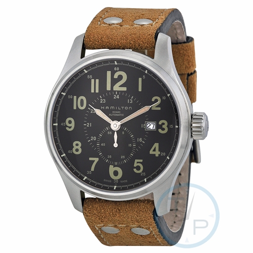 Hamilton H70655733 Khaki Officer Mens Automatic Watch