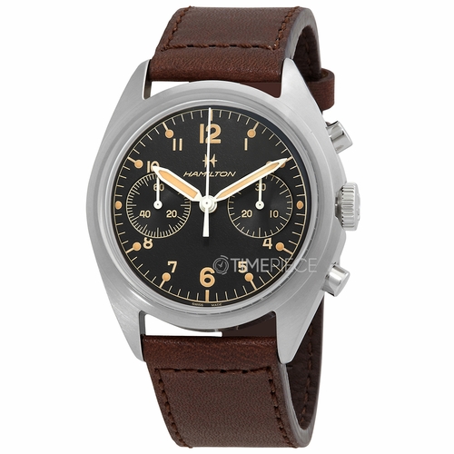 Hamilton H76409530 Khaki Aviation Pioneer Mens Chronograph Hand Wind Watch
