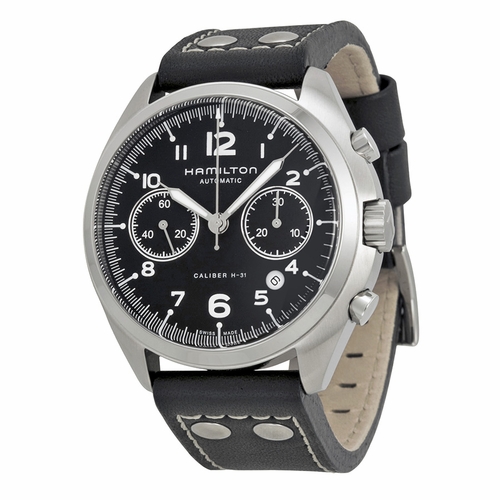 Hamilton H76416735 Khaki Pilot Pioneer Mens Chronograph Automatic Watch