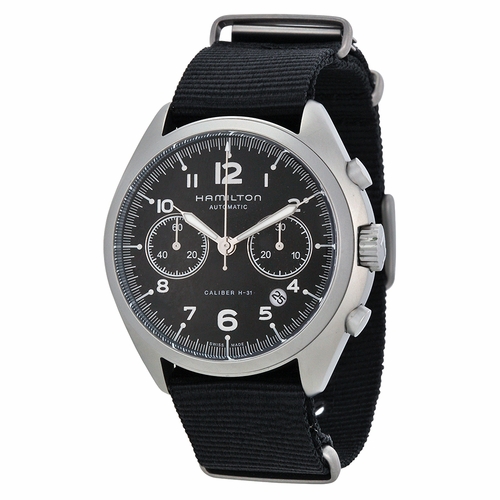 Hamilton H76456435 Khaki Pilot Pioneer Mens Chronograph Automatic Watch