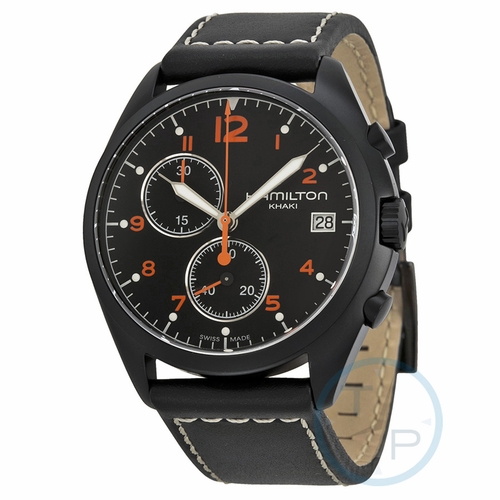 Hamilton H76582733 Pilot Pioneer Mens Chronograph Quartz Watch