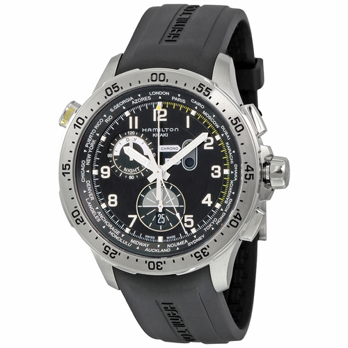 Hamilton H76714335 Worldtimer Mens Chronograph Quartz Watch