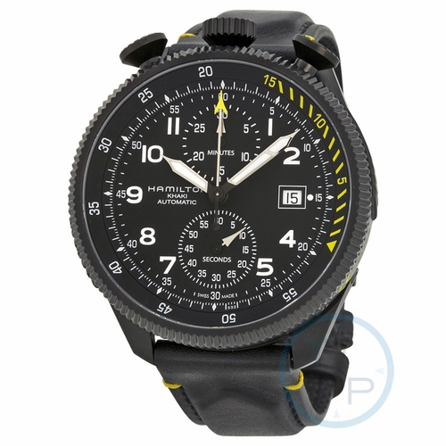 Hamilton H76786733 Khaki Aviation Takeoff Mens Chronograph Automatic Watch Hamilton H76786733 Khaki Aviation Takeoff Mens Chronograph Automatic Watch
