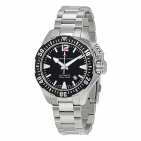 Hamilton H77605135 Khaki Navy Frogman Mens Automatic Watch
