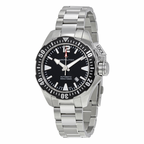 Hamilton H77605135 Khaki Navy Frogman Mens Automatic Watch Hamilton H77605135 Khaki Navy Frogman Mens Automatic Watch