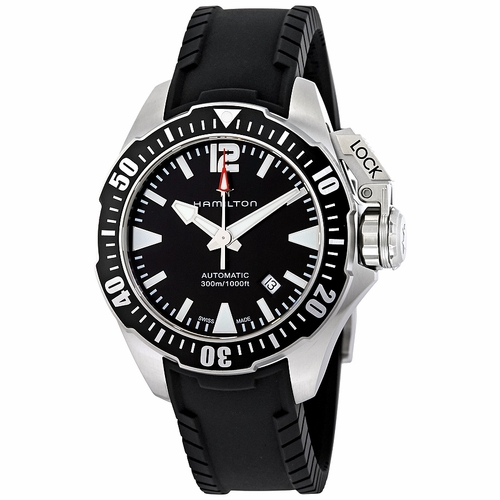 Hamilton H77605335 Khaki Navy Frogman Mens Automatic Watch