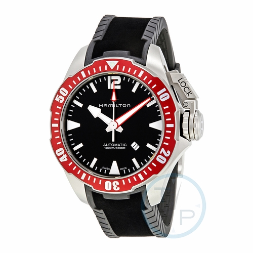 Hamilton H77805335 Khaki Navy Frogman Mens Automatic Watch Hamilton H77805335 Khaki Navy Frogman Mens Automatic Watch