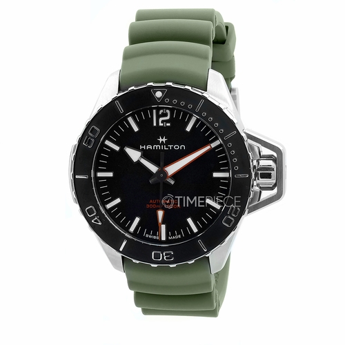 Hamilton H77825331 Khaki Navy Frogman Mens Automatic Watch