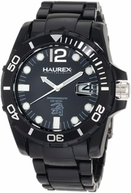 Haurex Italy N7354UNN Caimano Mens Chronograph Quartz Watch