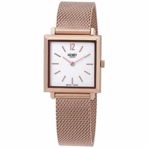 Henry London HL26-QM-0264 Heritage Square Ladies Quartz Watch