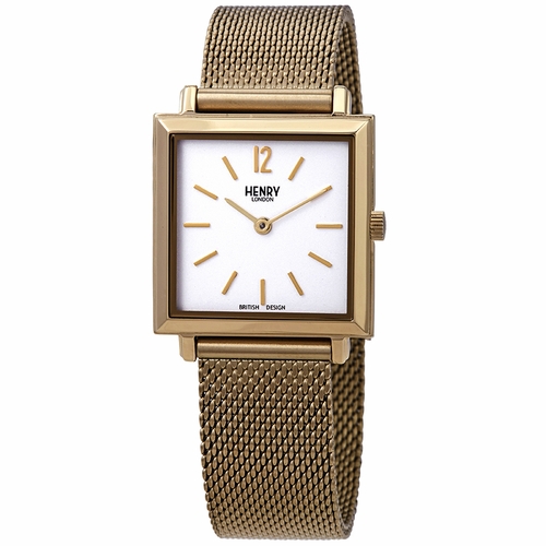 Henry London HL26-QM-0266 Heritage Square Ladies Quartz Watch