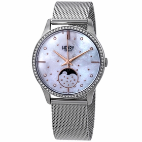 Henry London HL35-LM-0329 Moon Phase Ladies Quartz Watch