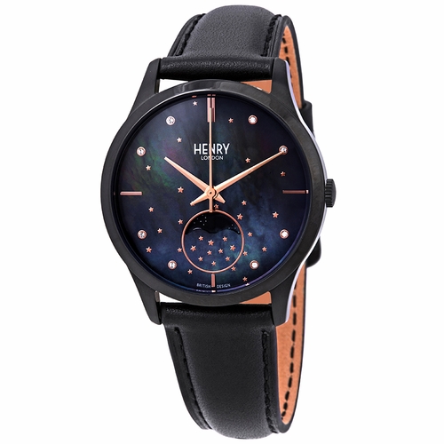 Henry London HL35-LS-0324 Moon Phase Ladies Quartz Watch
