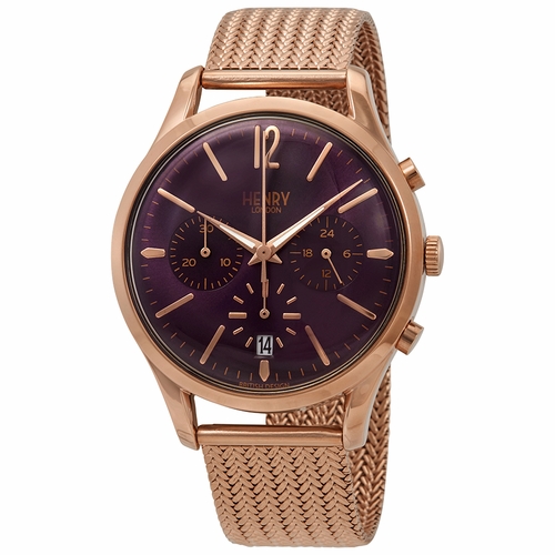 Henry London HL39-CM-0088 Hampstead Unisex Chronograph Quartz Watch