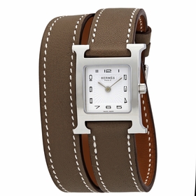 Hermes 036721WW00 Heure H Ladies Quartz Watch