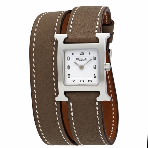 Hermes 036721WW00 Heure H Ladies Quartz Watch